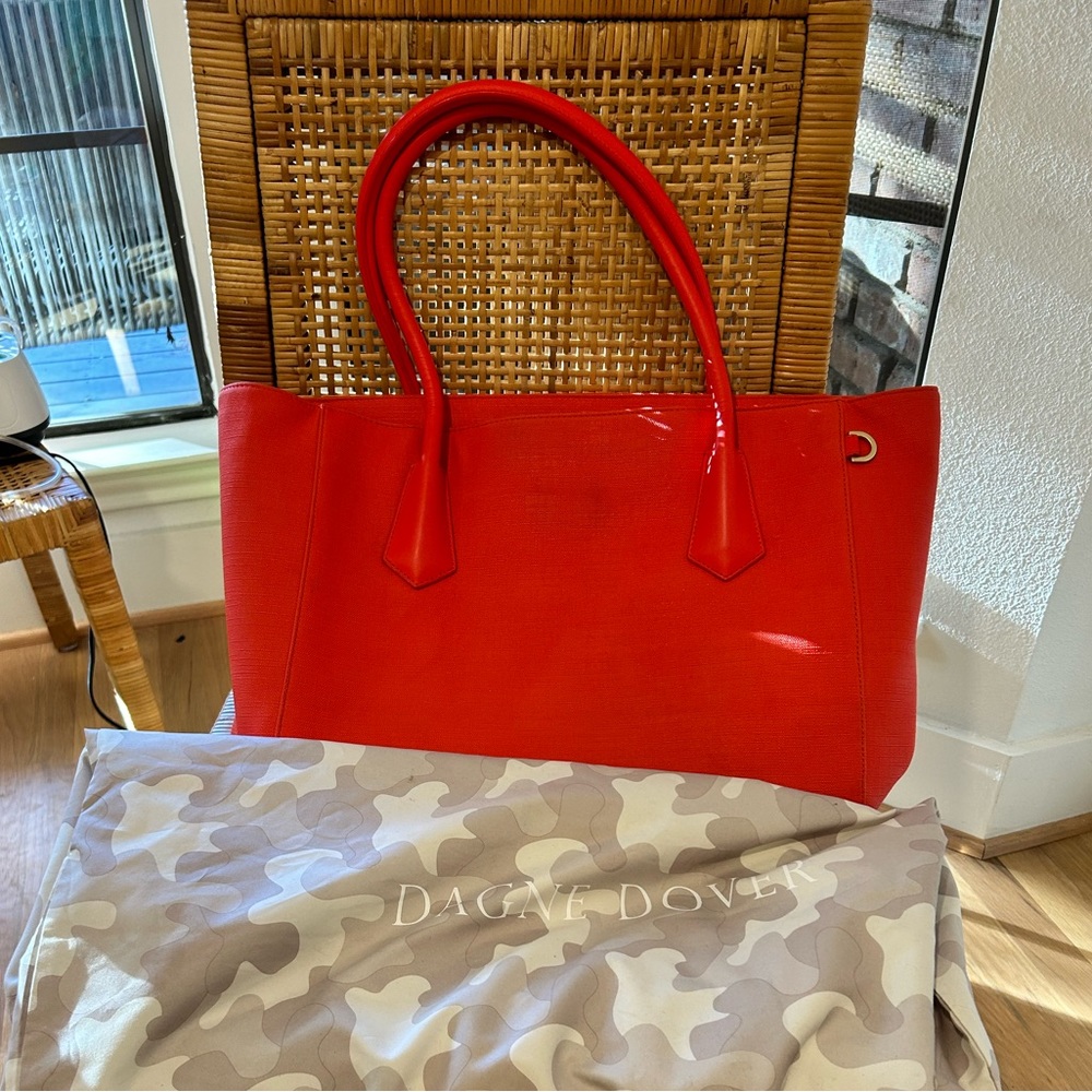 Dange Dover Signature Tote in Poppy